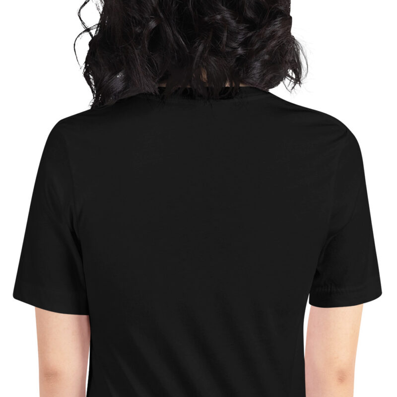 unisex staple t shirt black zoomed in 64a9fcd5c7bb7